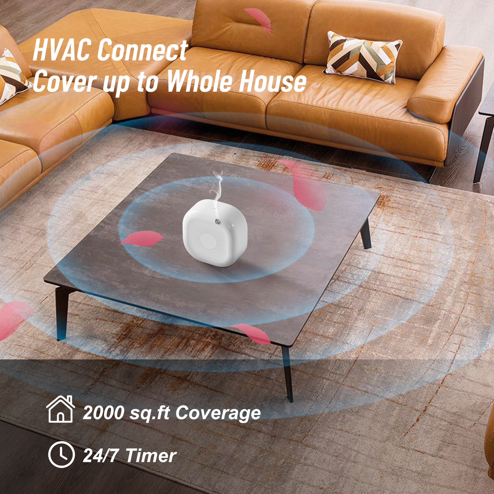 Smart Scent Air Machine for Home, Bluetooth Waterless Diffuser with Cold Air Technology - 500ML - Image 4