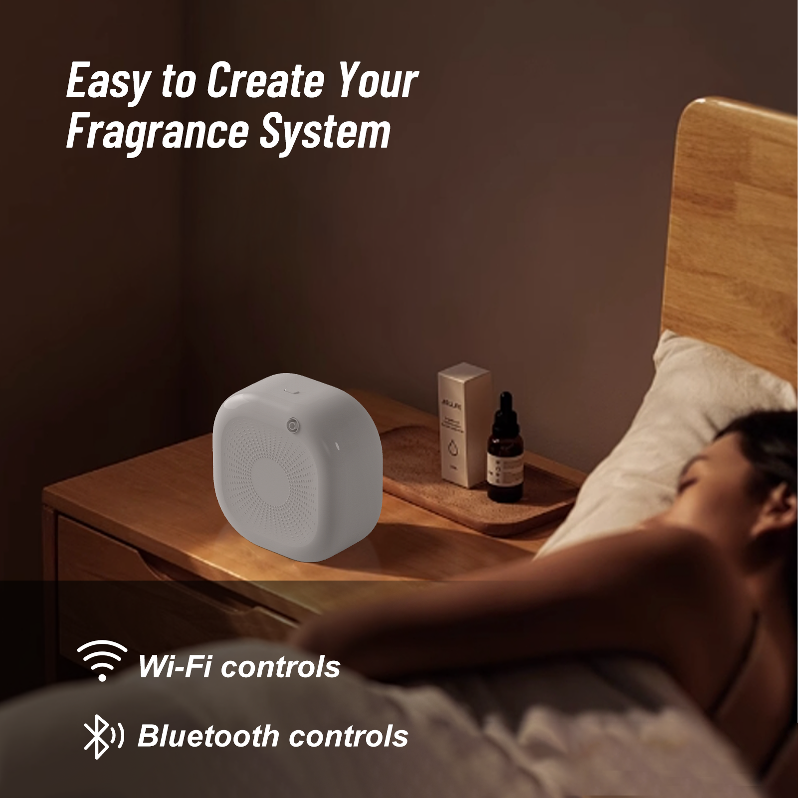 Smart Scent Air Machine for Home, Bluetooth Waterless Diffuser with Cold Air Technology - 500ML - Image 5