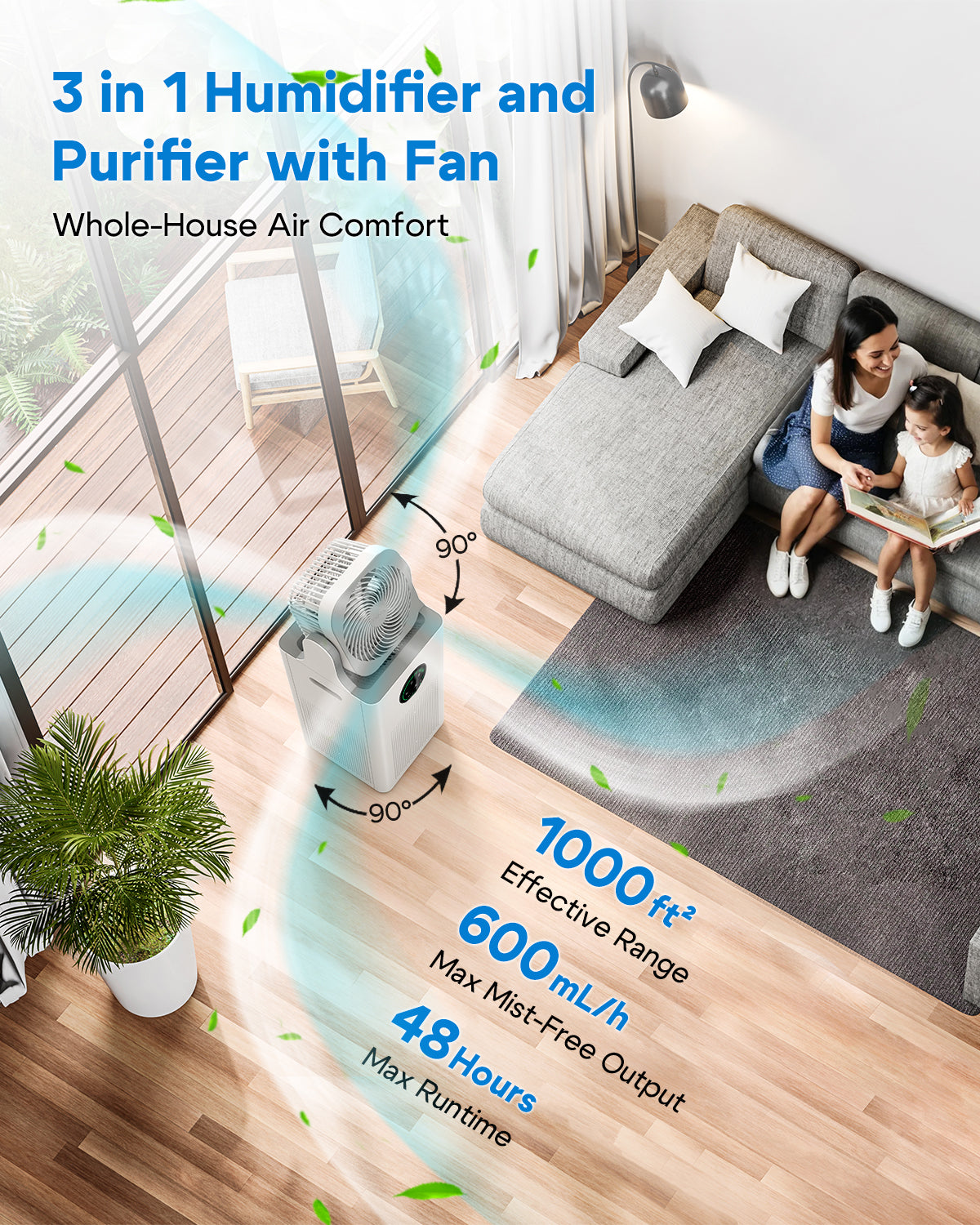Humidifier and Purifier in One 4L - Image 2