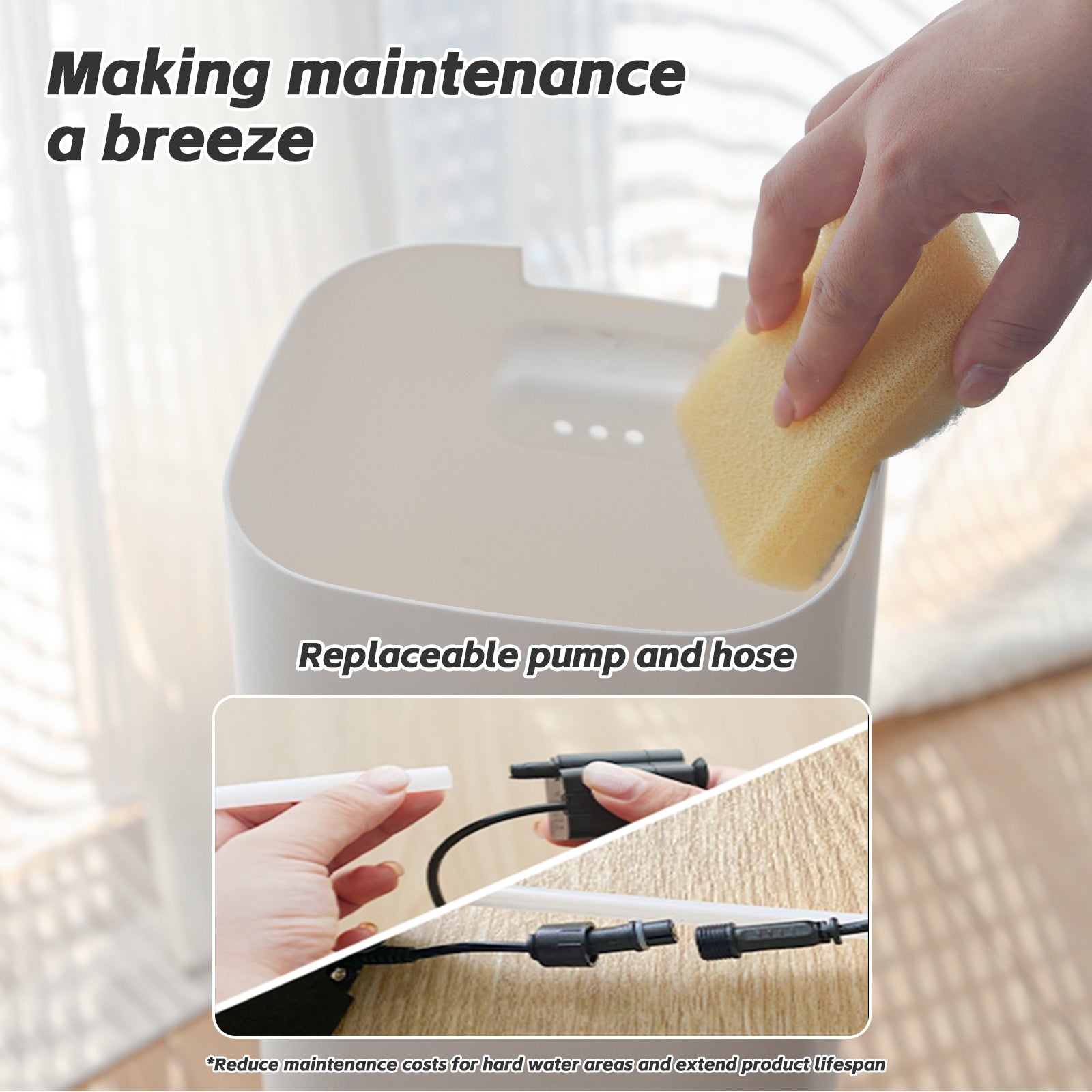 2.3gal/9LHumidifiers for Bedroom Large Room, Quiet Humidifiers for Bedroom with Timer - Image 5