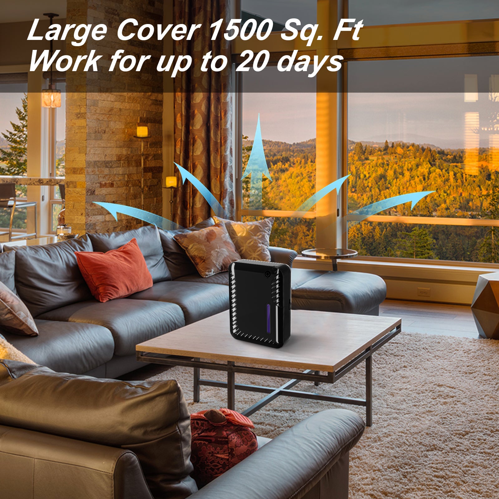 Smart Scent Air Machine for Home, Bluetooth Waterless Essential Oil Diffuser with Cold Air Tech 250ML, 1500 sq. ft - Image 4