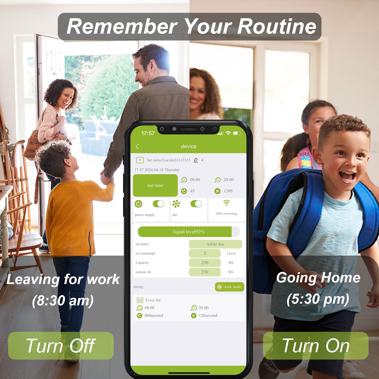 Smart Scent Air Machine for Home, Bluetooth Waterless Essential Oil Diffuser with Cold Air Tech 250ML, 1500 sq. ft - Image 5