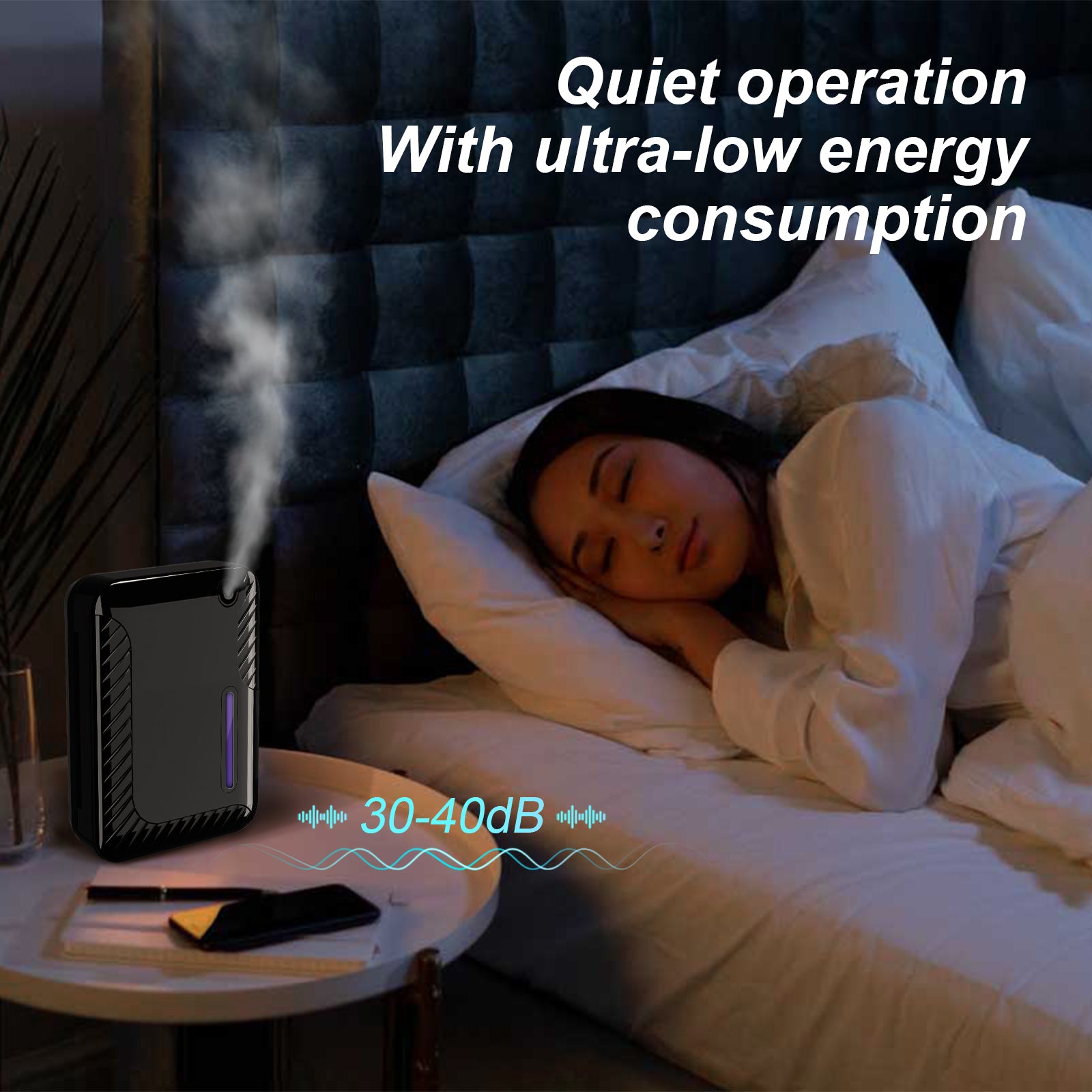 Smart Scent Air Machine for Home, Bluetooth Waterless Essential Oil Diffuser with Cold Air Tech 250ML, 1500 sq. ft - Image 6