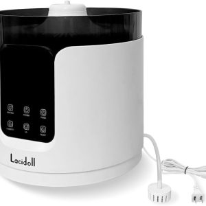 Main body of Lacidoll 4.2Gal Tower Humidifiers for Large Room whole house 1000 sq. ft, 16L Top Fill Cool Mist Ultrasonic Humidifier Quiet 1000mL/h Output