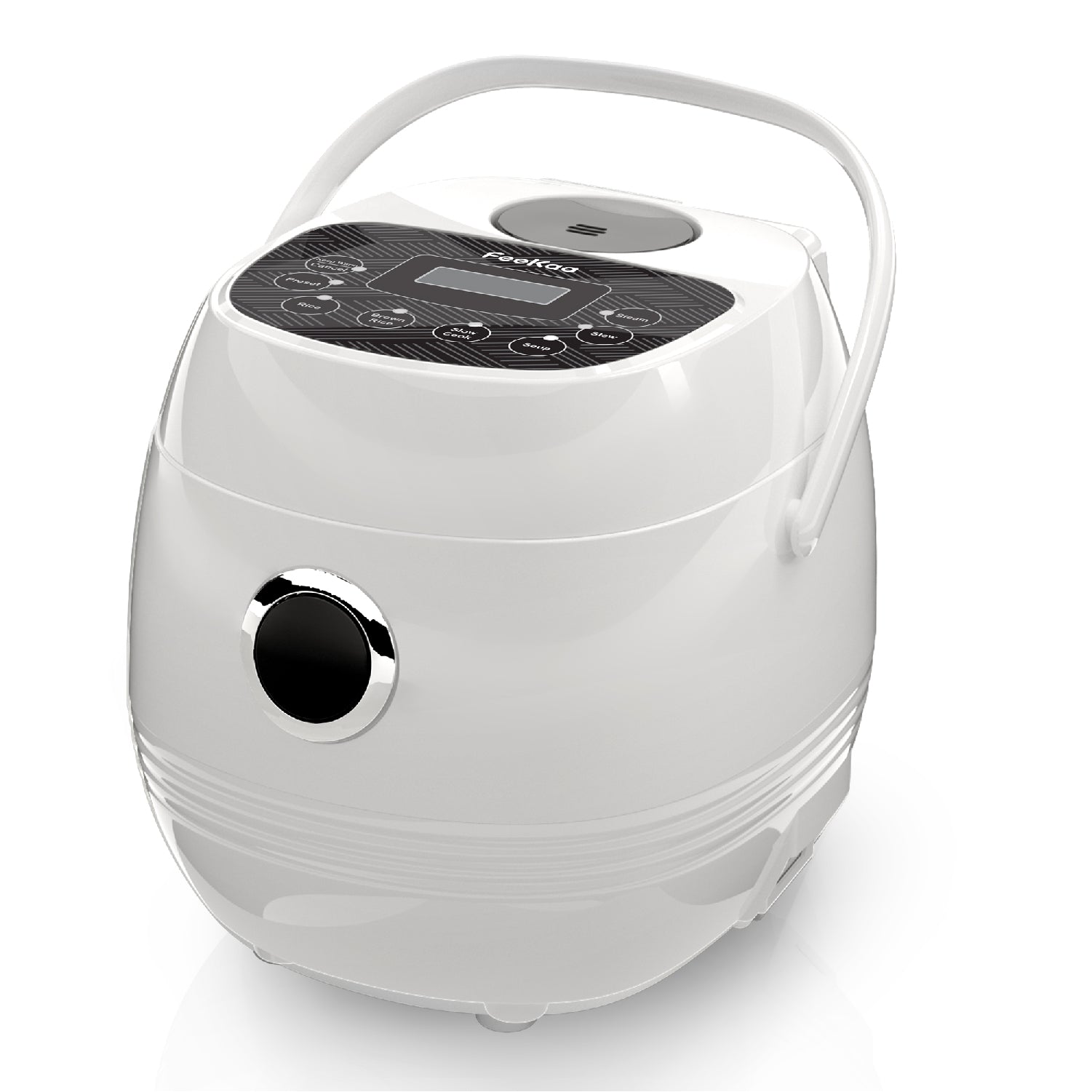Mini Rice Cooker Small 4-Cup (cooked), Travel Rice Maker, 6-in-1 Portable Rice Cooker' 2 Cup (uncooked)